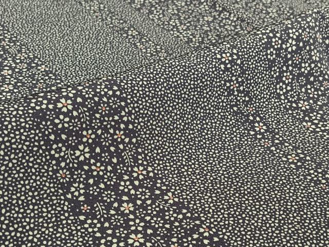 平和屋着物▽上質な小紋 単衣 花間道 正絹 逸品 AABF6676jh