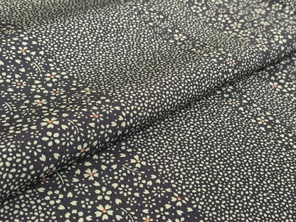 平和屋着物▽上質な小紋 単衣 花間道 正絹 逸品 AABF6676jh