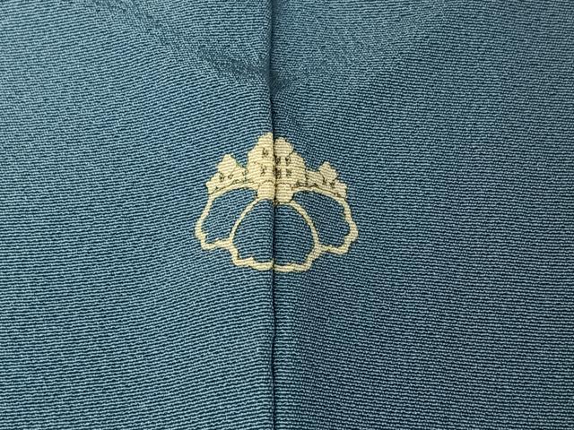 平和屋着物▽上質な色無地 単衣 薄縹色 正絹 逸品 AABF6679jh