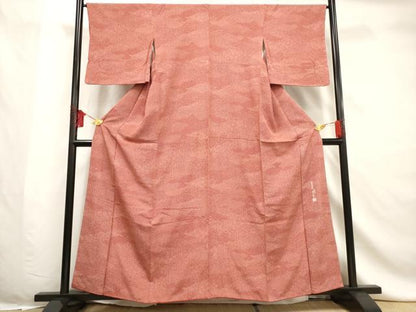 平和屋着物■伝統工芸士 金田今朝男 江戸小紋 寄せ小紋柄 正絹 逸品 AABF6683br