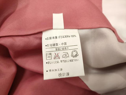 平和屋着物■小紋 舞桜文 洗える着物 AABF6706br
