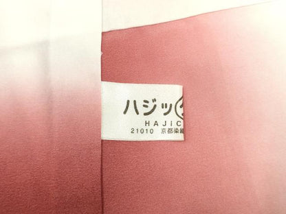 平和屋着物■上質な小紋 短冊吉祥花文 金彩 正絹 逸品 AABF6734br