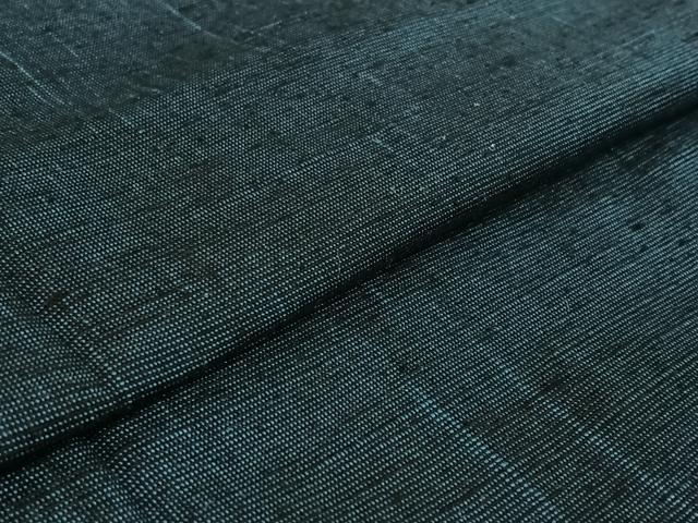 平和屋着物▽男性 紬 単衣 アンサンブル 霞文 正絹 逸品 AABF6761jh
