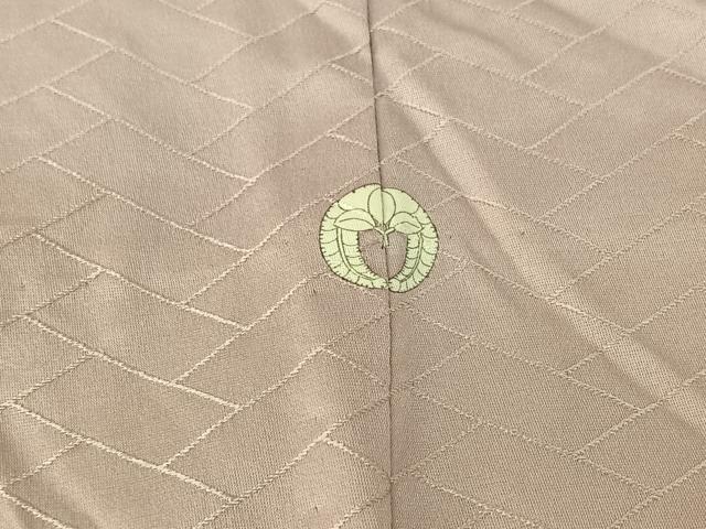 平和屋着物▽訪問着 単衣 手描き 風景文 暈し染め 金彩 正絹 逸品 AABF6780jh