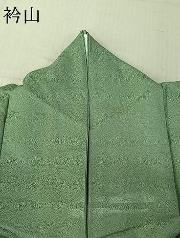 平和屋着物▽上質な色無地 単衣 芝地紋 薄青色 正絹 逸品 AABF6788jh
