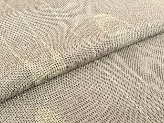 平和屋着物▽本塩沢 単衣 流水文 正絹 逸品 AABF6798jh