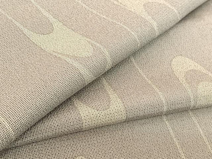 平和屋着物▽本塩沢 単衣 流水文 正絹 逸品 AABF6798jh
