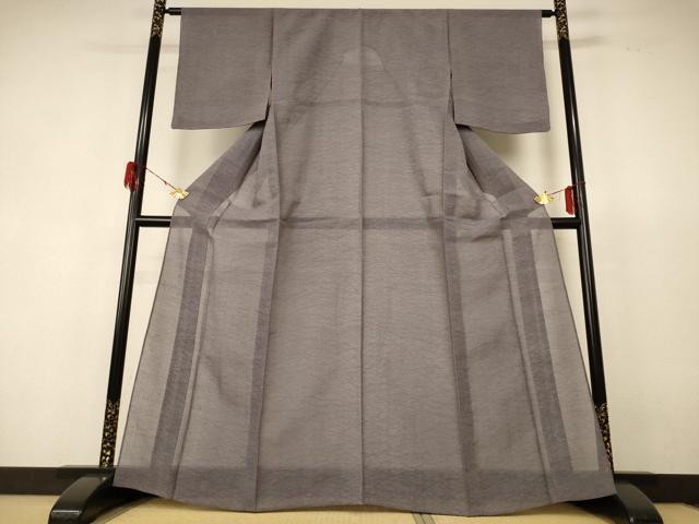 平和屋着物＊夏物 絹芭蕉 芝文 正絹 逸品 AABF6811jd
