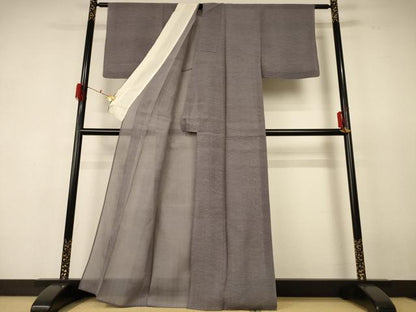 平和屋着物＊夏物 絹芭蕉 芝文 正絹 逸品 AABF6811jd