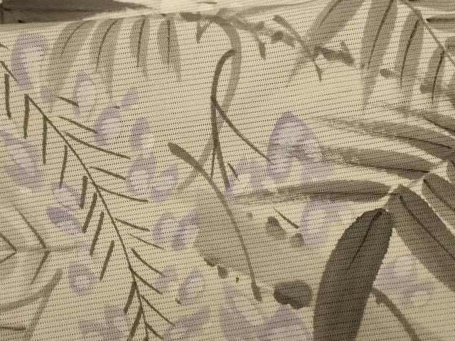 平和屋着物＊夏物 訪問着 絽 手描き 草花文 正絹 逸品 AABF6812jd