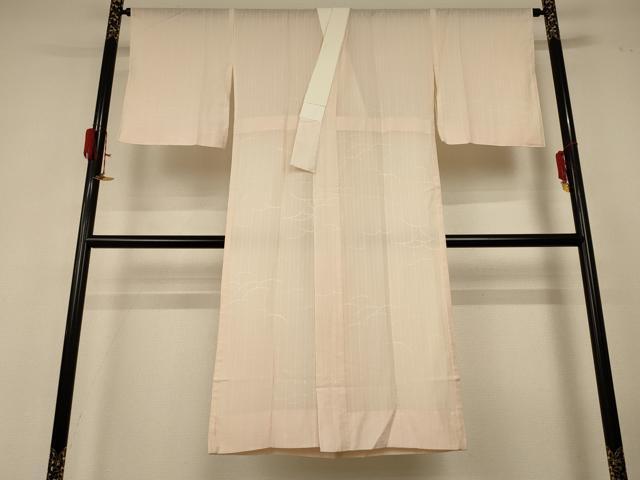 平和屋着物＊夏物 長襦袢 芝紋紗 正絹 逸品 AABF6856jd