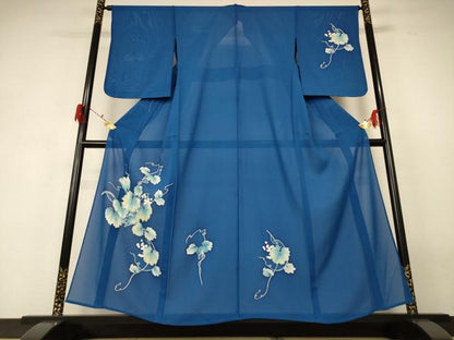 平和屋着物＊夏物 訪問着 絽 蔦の葉文 正絹 逸品 未使用 AABF6859jd
