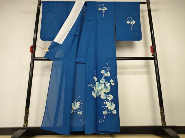 平和屋着物＊夏物 訪問着 絽 蔦の葉文 正絹 逸品 未使用 AABF6859jd