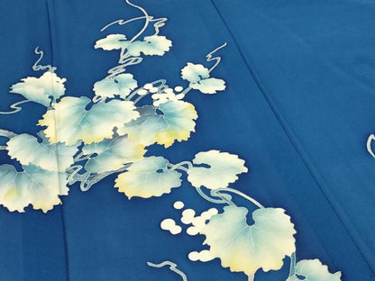 平和屋着物＊夏物 訪問着 絽 蔦の葉文 正絹 逸品 未使用 AABF6859jd
