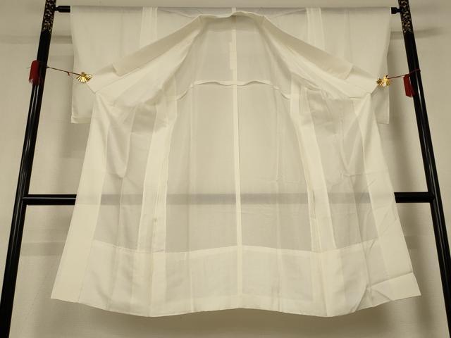 平和屋着物＊夏物 長襦袢 絽 鳥の子色 洗える着物 AABF6869jd