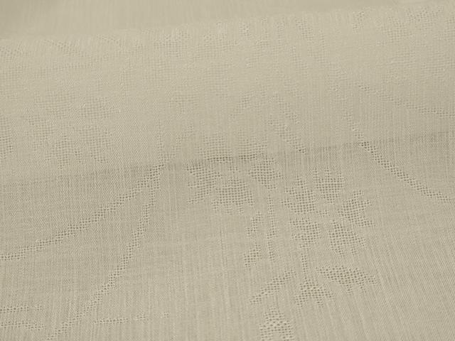 平和屋着物＊夏物 長襦袢 流水草花文紗 白色 洗える着物 AABF6875jd
