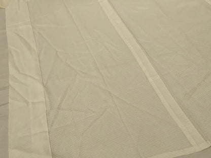 平和屋着物＊夏物 長襦袢 絽 鳥の子色 正絹 逸品 AABF6883jd