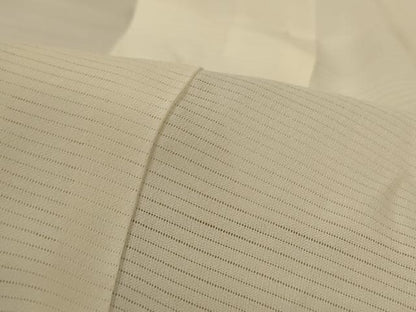 平和屋着物＊夏物 長襦袢 絽 鳥の子色 正絹 逸品 AABF6883jd