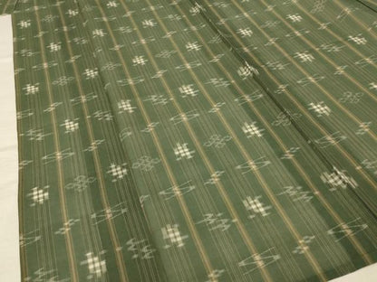 平和屋着物＊夏物 本場琉球絣 夏琉球 正絹 逸品 AABF6885jd
