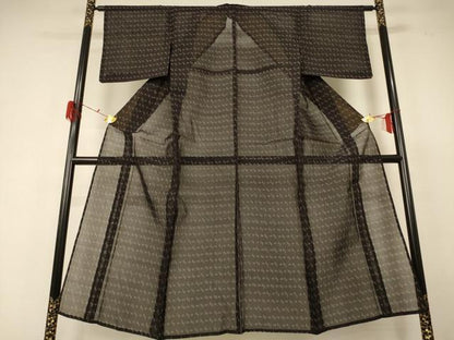 平和屋着物＊夏物 本場琉球絣 夏琉球 正絹 逸品 AABF6888jd