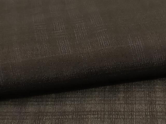 平和屋着物＊夏物 紗紬 格子 正絹 逸品 AABF6893jd