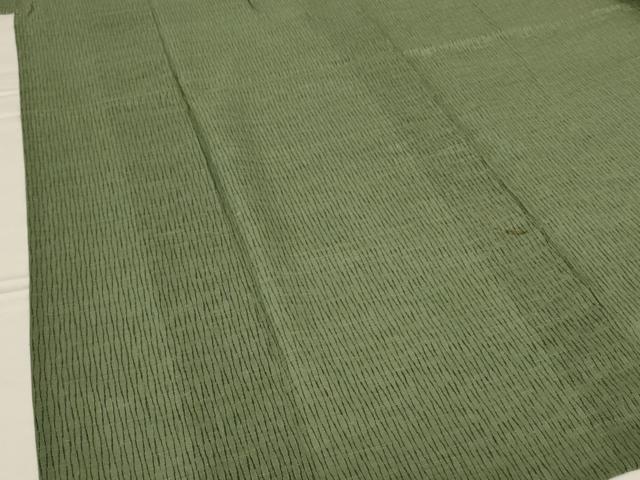 平和屋着物＊夏物 紗紬 立涌文様 三越扱い 正絹 逸品 AABF6897jd