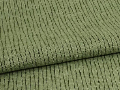 平和屋着物＊夏物 紗紬 立涌文様 三越扱い 正絹 逸品 AABF6897jd