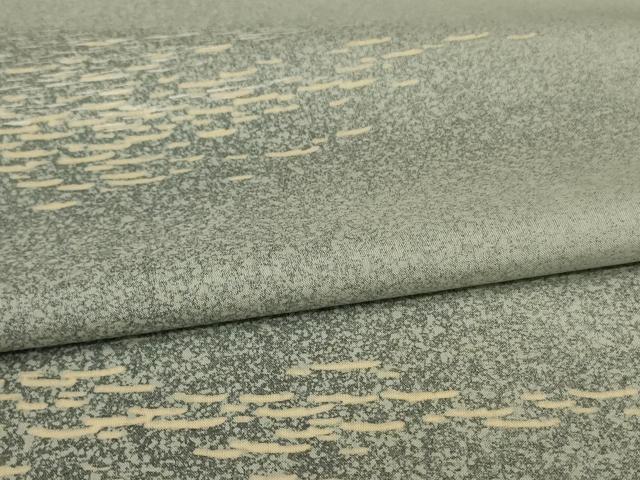 平和屋着物＊夏物 訪問着 紗 霞文 暈し染め 銀彩 正絹 逸品 AABF6912jd