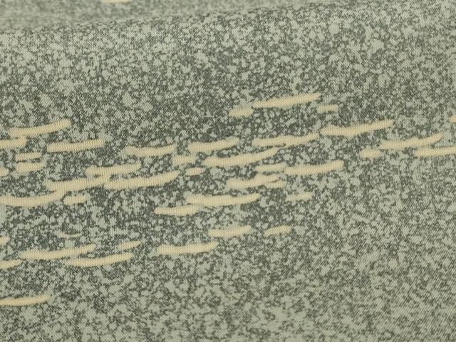 平和屋着物＊夏物 訪問着 紗 霞文 暈し染め 銀彩 正絹 逸品 AABF6912jd