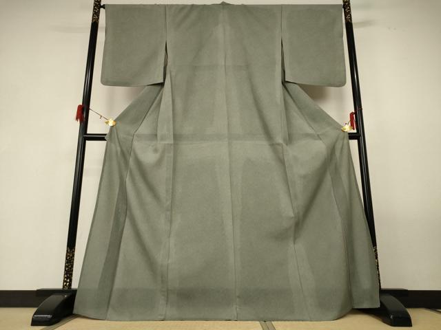 平和屋着物＊夏物 江戸小紋 絽 鮫小紋柄 ロング丈 正絹 逸品 AABF6915jd