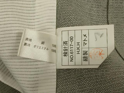 平和屋着物＊夏物 江戸小紋 絽 鮫小紋柄 ロング丈 正絹 逸品 AABF6915jd