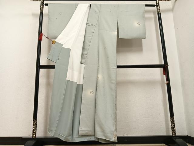 平和屋着物●訪問着 草木文 暈し染め 正絹 逸品 AABF6933ph