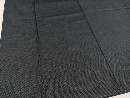 平和屋着物●男性 紬 アンサンブル 亀甲柄 正絹 逸品 未使用 AABF6956ph