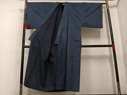 平和屋着物●男性 本場大島紬 アンサンブル 100亀甲 総詰め 正絹 逸品 AABF6958ph