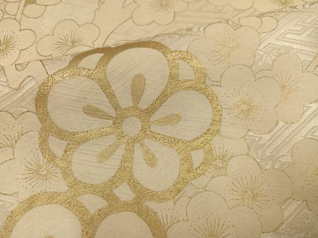 平和屋着物●豪華振袖・長襦袢(無双仕立て)セット 駒刺繍 絞り 飾花文 金彩 正絹 逸品 AABF6963ph