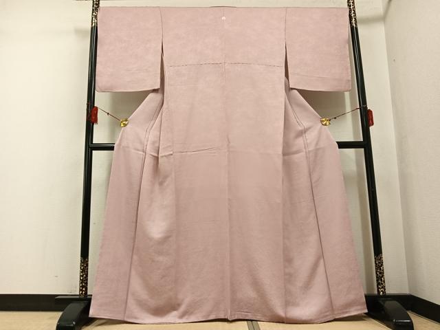 平和屋着物●上質な色無地 虹色 正絹 逸品 未使用 AABF6969ph