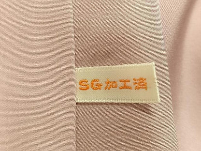 平和屋着物●上質な色無地 虹色 正絹 逸品 未使用 AABF6969ph