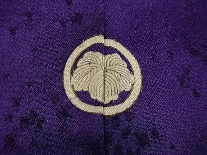 平和屋着物●上質な色無地 葡萄色 正絹 逸品 AABF6973ph