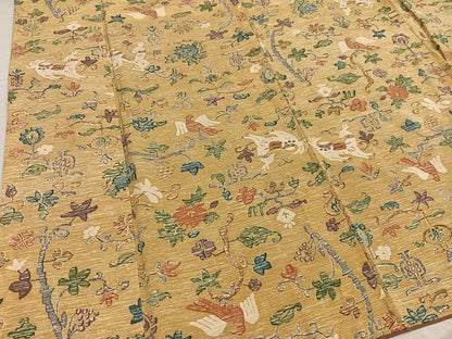 平和屋着物●上質な小紋 鳥獣花文 正絹 逸品 AABF6976ph