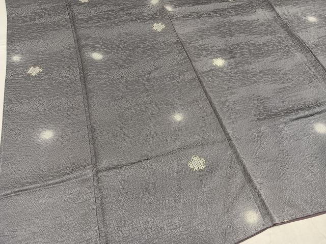平和屋着物●上質な小紋 梅 ほたる暈し 金彩 正絹 逸品 未使用 AABF6985ph