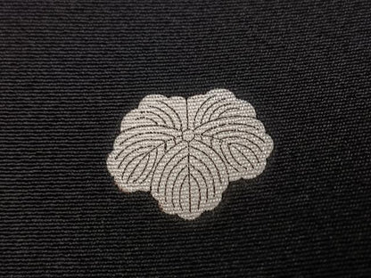 平和屋着物●本加賀友禅作家 村田理栄 黒留袖 群れ鶴風景浜松文 正絹 逸品 AABF6989ph