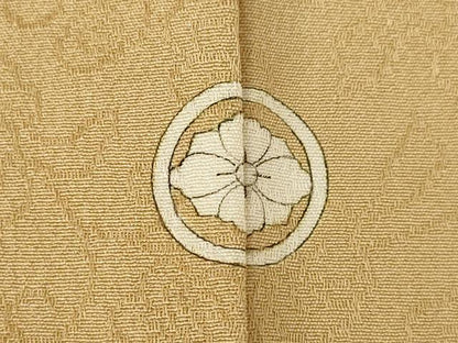 平和屋着物●訪問着 横段花文 正絹 逸品 AABF7015ck