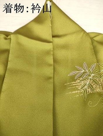 平和屋着物●豪華振袖・長襦袢(無双仕立て)セット　刺繍　鴛鴦花車文　金彩　反端付き　正絹　逸品　AABF7020ck
