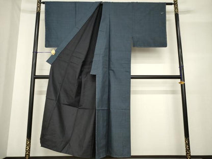 平和屋着物●男性 本場大島紬 アンサンブル 100亀甲 総詰め 正絹 逸品 未使用 AABF7042ck