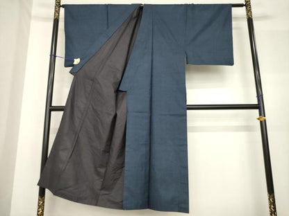平和屋着物●男性 本場大島紬 アンサンブル 100亀甲 手織り 総詰め 証紙付き 正絹 逸品 AABF7043ck