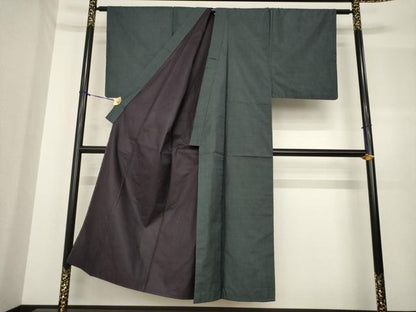 平和屋着物●男性 本場大島紬 アンサンブル 100亀甲 総詰め 泊佳男作 証紙付き 正絹 逸品 AABF7045ck