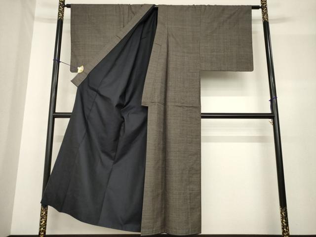 平和屋着物●男性 本場大島紬 アンサンブル 100亀甲 総詰め 正絹 逸品 AABF7049ck