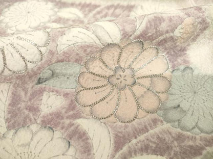 平和屋着物●訪問着 辻が花 駒刺繍 正絹 逸品 AABF7064ck