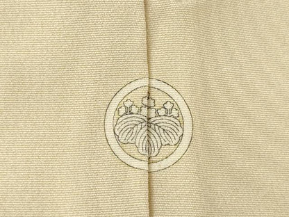 平和屋着物●訪問着　友禅　作家物　草花文　正絹　逸品　AABF7074ck