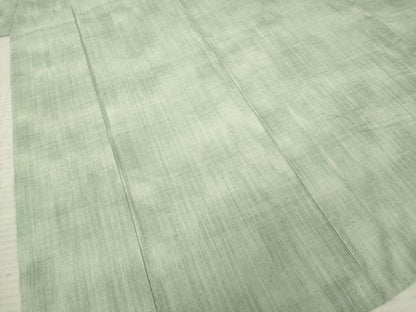 平和屋着物●本場結城紬 重要無形文化財 霞文 奥順謹製 証紙付き 正絹 逸品 AABF7079ck